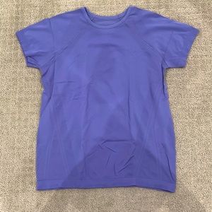 Cute girls Athleta purple shirt!